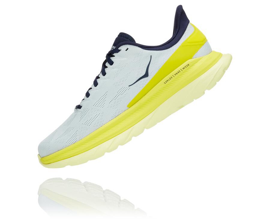 Hoka One One Tenisky Panske Biele - Mach 4 - 53017-AFIO